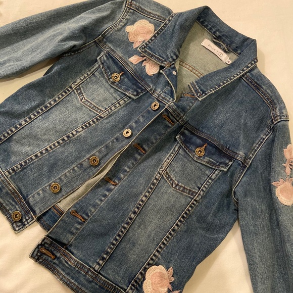BILLY T RENADA EMBROIDERED DENIM JACKET - Picture 3 of 4